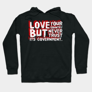 Love your country Hoodie